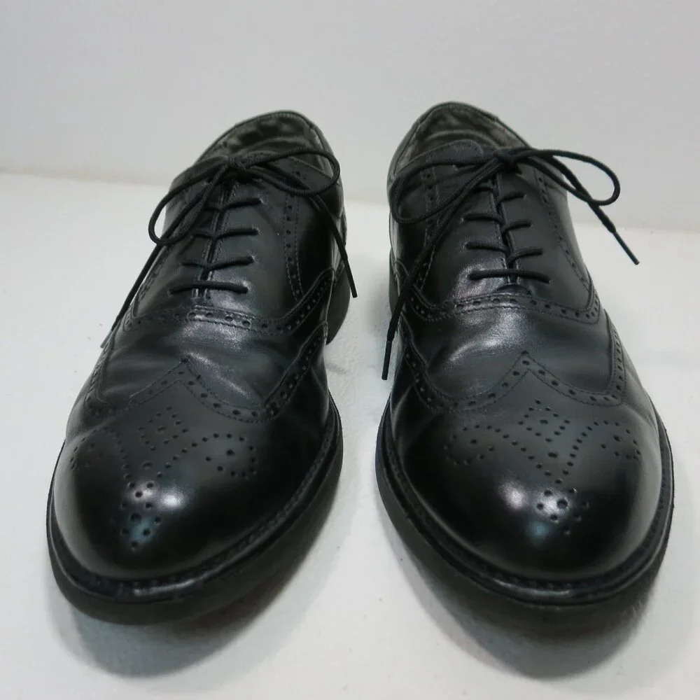 Rockport Wingtip Leather Oxfords Casual Dress Men's Footwear Shoes Vibram 9 M